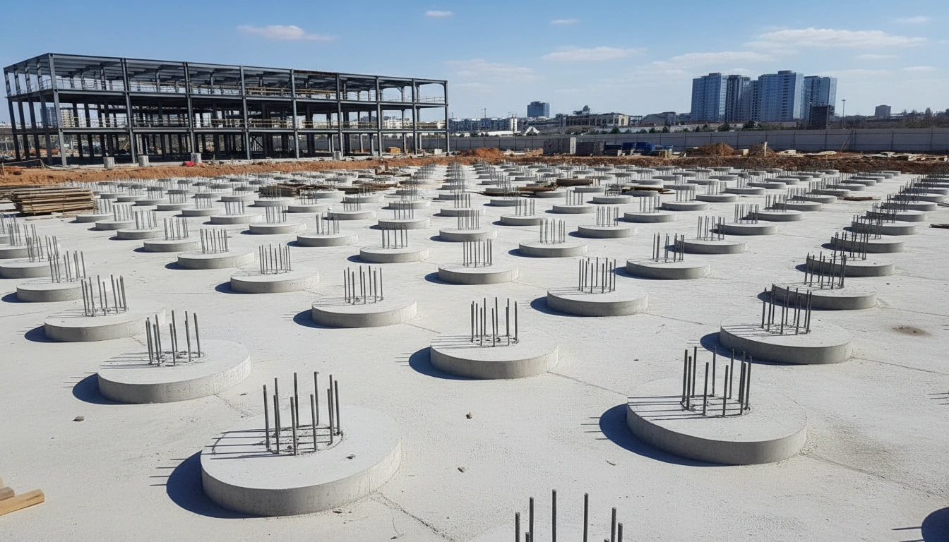 Proyek bore pile yang telah selesai dikerjakan oleh Hadiwijaya Bore Pile