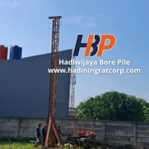 jasa bore pile Jakarta pengerjaan menggunakan alat mesin mini crane