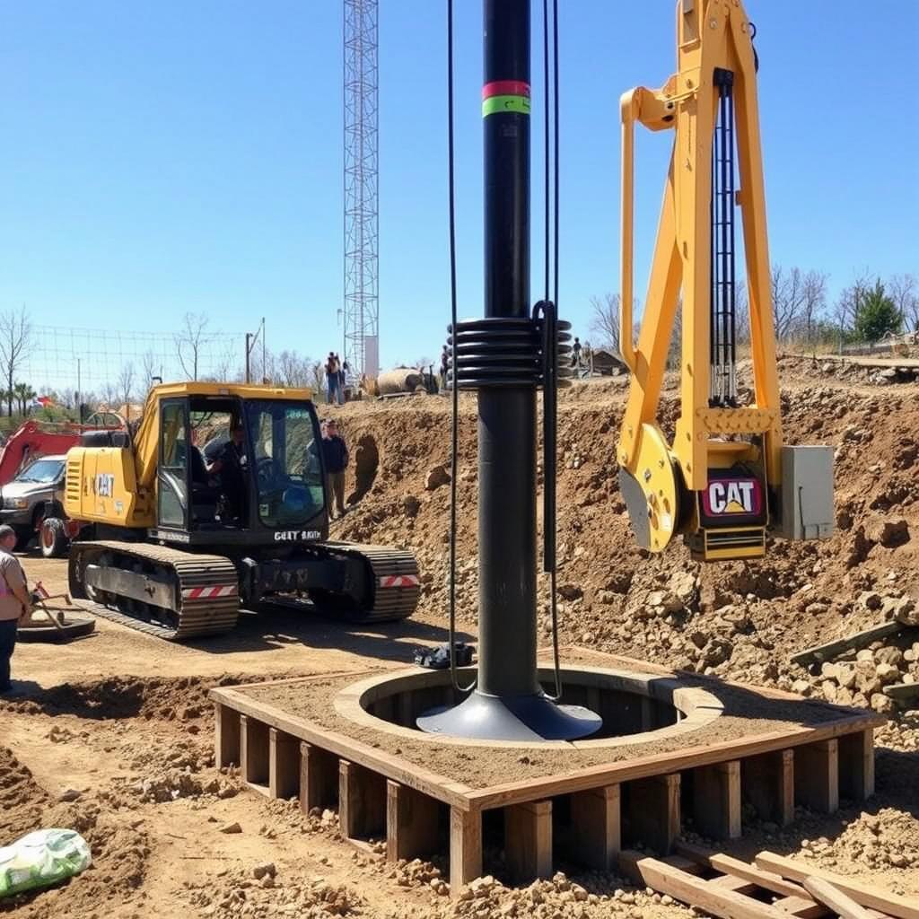 Gambar layanan pondasi bore pile Gambar layanan pondasi bore pile