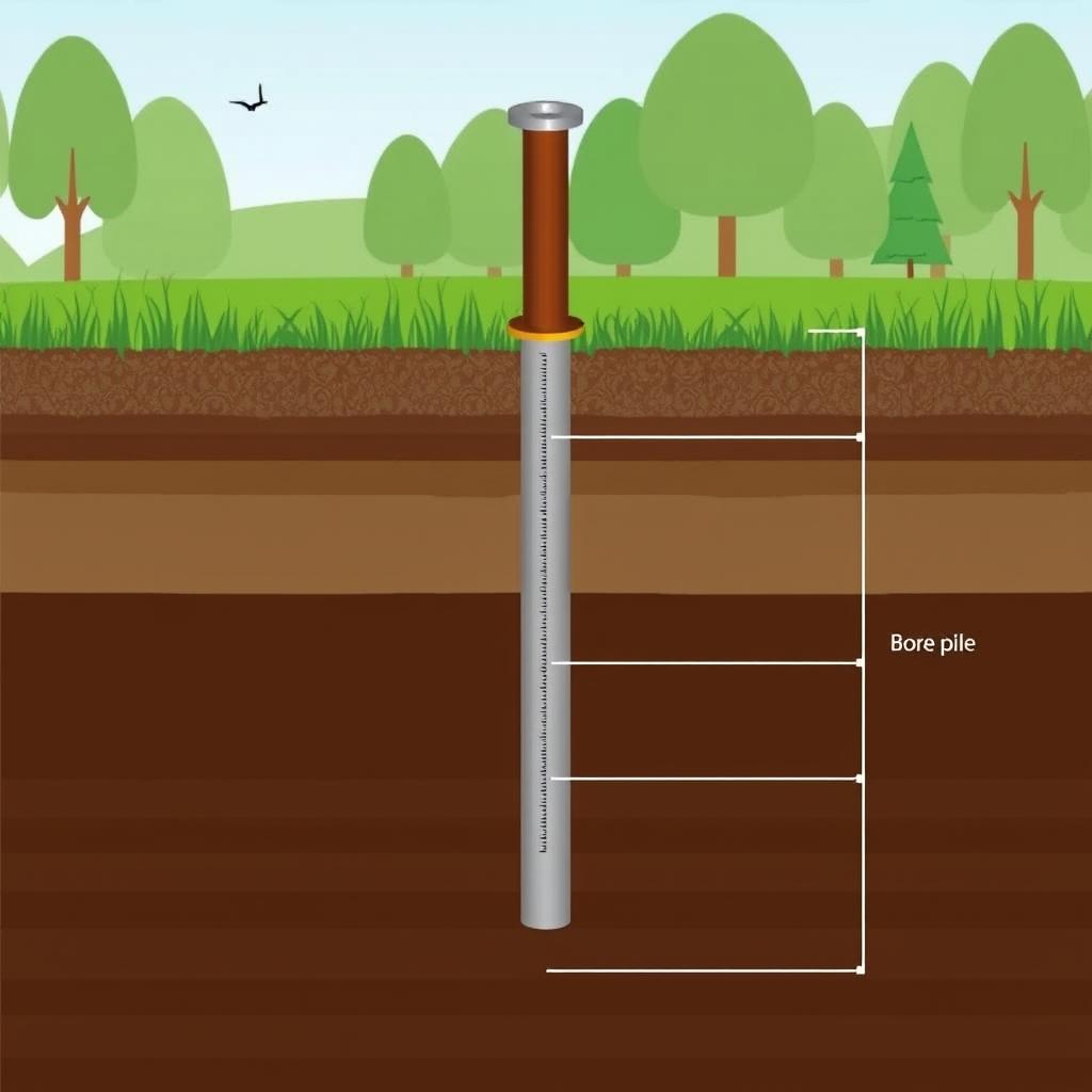 Gambar ukuran pondasi bore pile Gambar ukuran pondasi bore pile