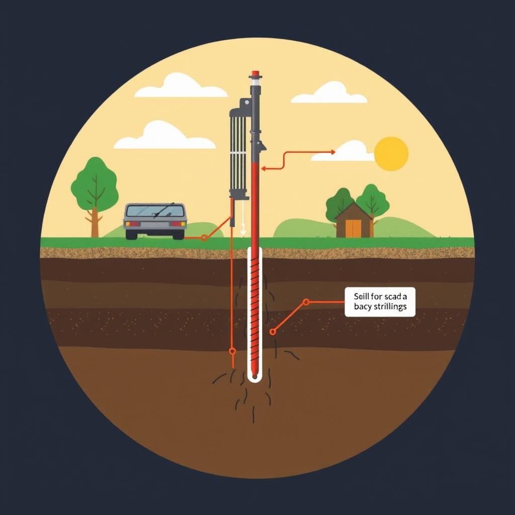 Ilustrasi proses pengeboran tanah oleh Hadiwijaya Bore Pile Ilustrasi proses pengeboran tanah oleh Hadiwijaya Bore Pile