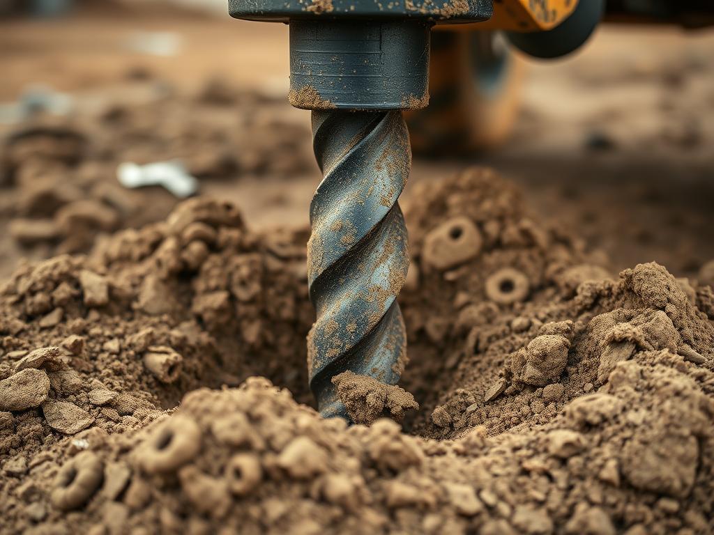 Pengeboran Strauss Pile Manual diameter 20-30cm dengan kedalaman hingga 10 meter Pengeboran Strauss Pile Manual diameter 20-30cm dengan kedalaman hingga 10 meter