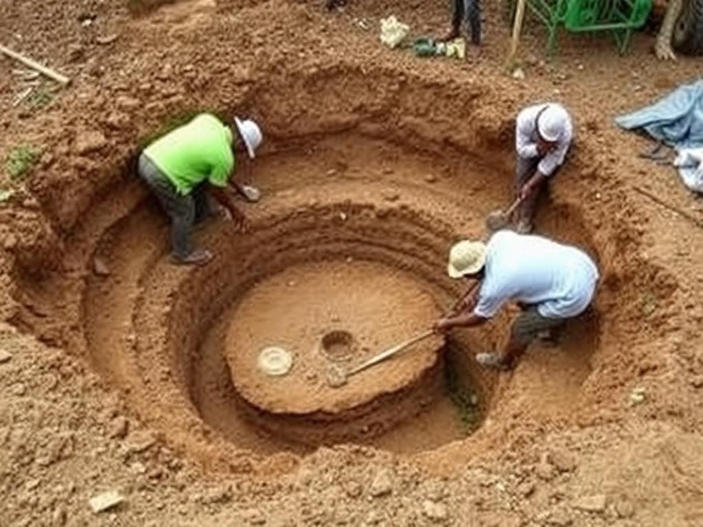 Pondasi Sumuran untuk tanah lunak dengan diameter lebih besar Pondasi Sumuran untuk tanah lunak dengan diameter lebih besar