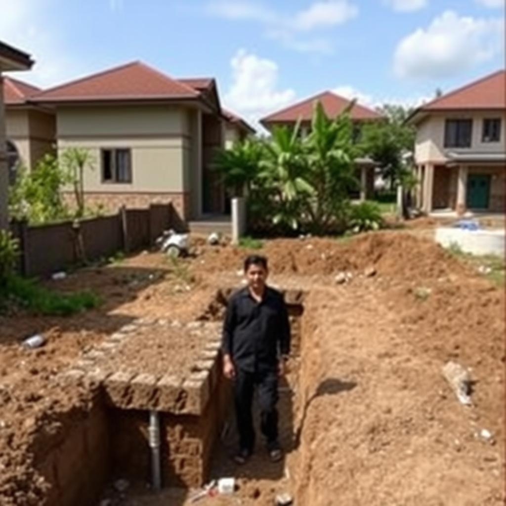 Proyek Strauss Pile Manual untuk perumahan di Bekasi Proyek Strauss Pile Manual untuk perumahan di Bekasi