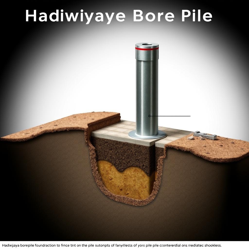 Gambar Pondasi Bore Pile: Panduan Lengkap dan Visual