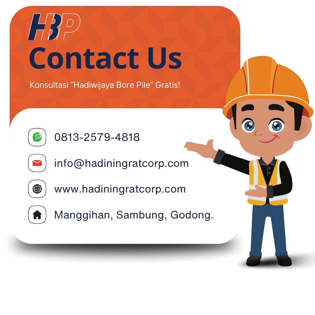 Jasa Bore Pile Lamongan Profesional oleh Hadiwijaya Bore Pile