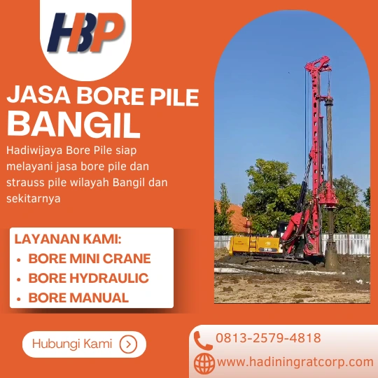Jasa Bore Pile Bangil