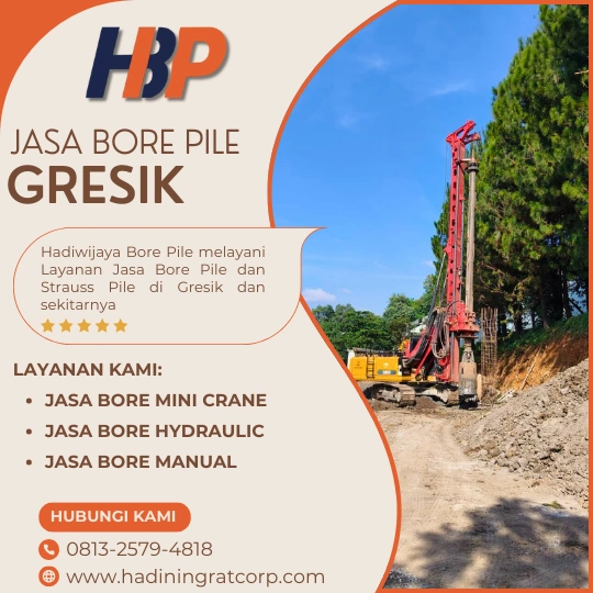 Jasa Bore Pile Gresik