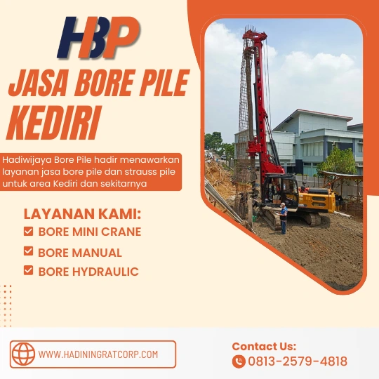 Jasa Bore Pile Kediri