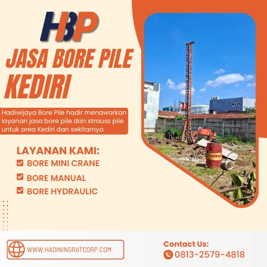 Jasa Bore Pile Kediri