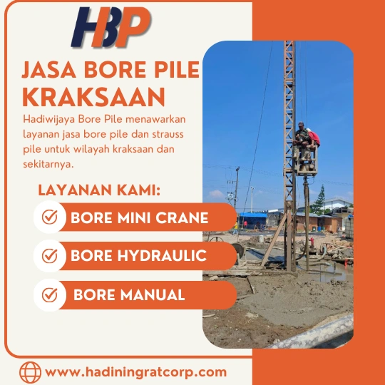 Jasa Bore Pile Kraksaan