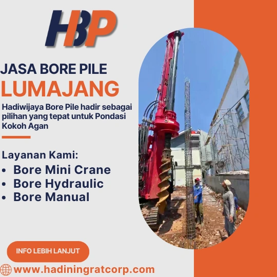 Jasa Bore Pile Lumajang