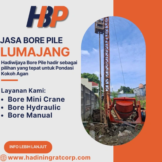 Jasa Bore Pile Lumajang