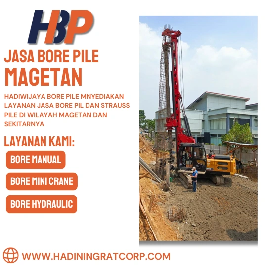 Jasa Bore Pile Magetan
