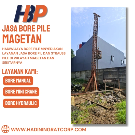 Jasa Bore Pile Magetan