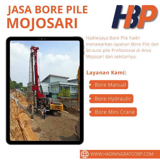 Jasa Bore Pile Mojosari