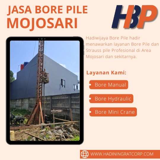 Jasa Bore Pile Mojosari
