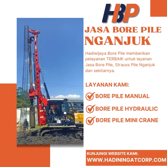 Jasa Bore Pile Nganjuk