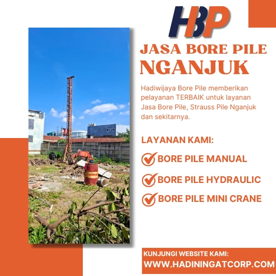 Jasa Bore Pile Nganjuk