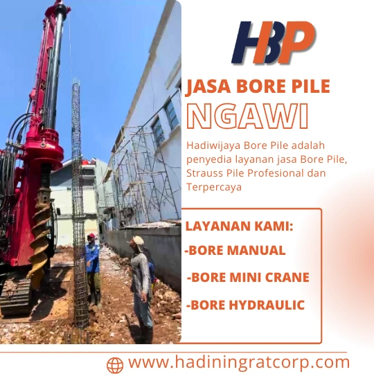 Jasa Bore Pile Ngawi