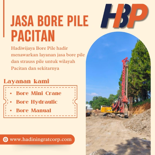 Jasa Bore Pile Pacitan