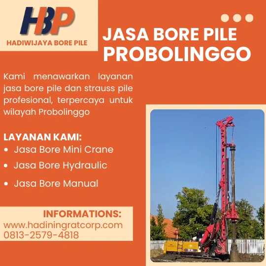 Jasa Bore Pile Probolinggo