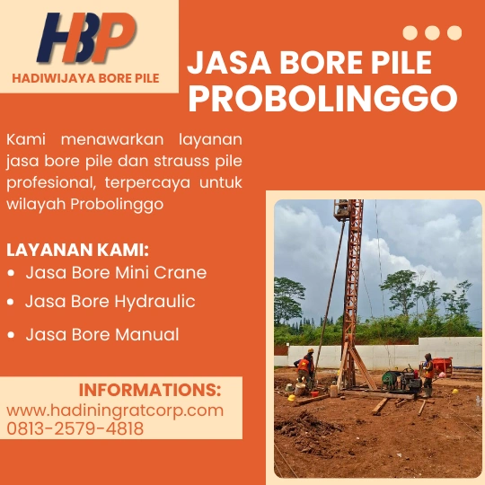 Jasa Bore Pile Probolinggo