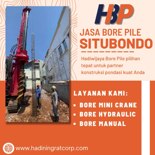 Jasa Bore Pile Situbondo