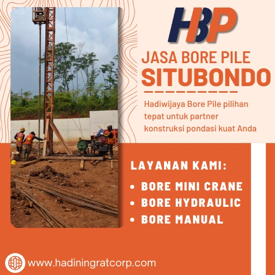 Jasa Bore Pile Situbondo