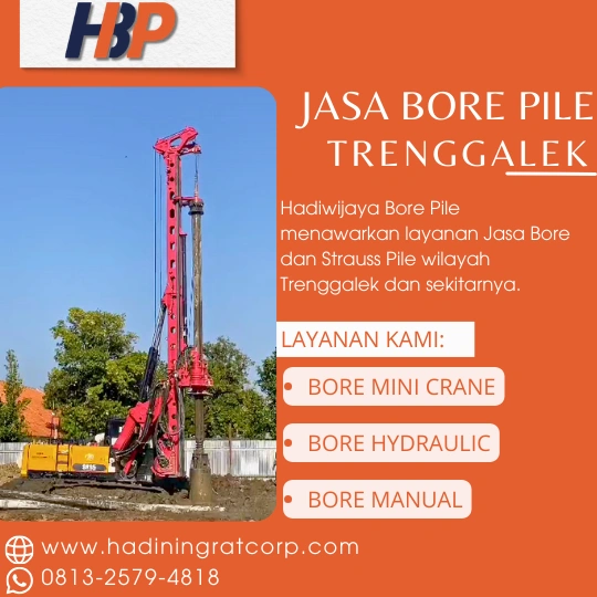 Jasa Bore Pile Trenggalek
