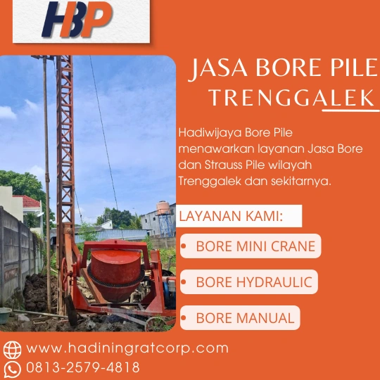 Jasa Bore Pile Trenggalek