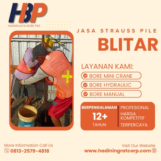 Jasa Bore Pile Blitar