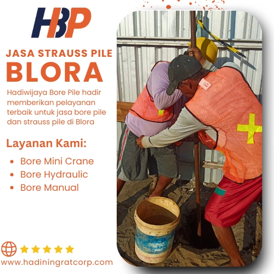 Hadiwijaya Bore Pile: Jasa Bore Pile Blora Profesional