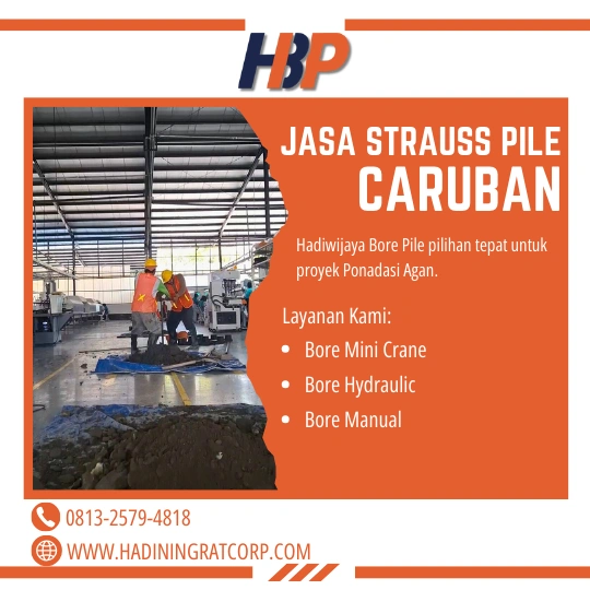 Jasa Bore Pile Caruban