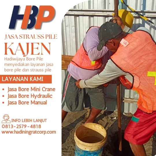 Jasa Bore Pile Kajen Terpercaya - Hadiwijaya Bore Pile