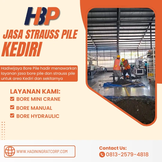 Jasa Bore Pile Kediri
