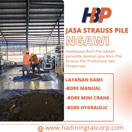 Jasa Bore Pile Ngawi