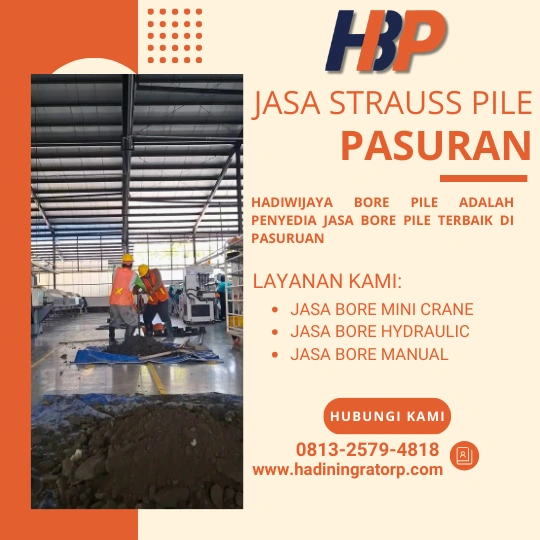 Jasa Bore Pile Pasuruan