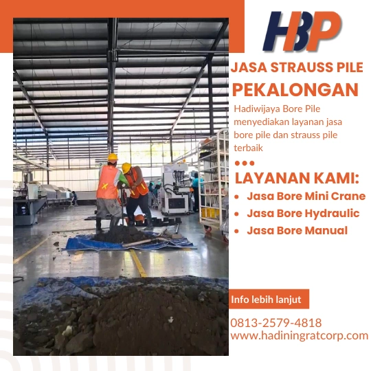 Jasa Bore Pile Pekalongan Profesional oleh Hadiwijaya Bore Pile