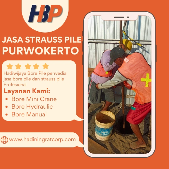 Jasa Bore Pile Purwokerto - Profesional Hadiwijaya Bore Pile