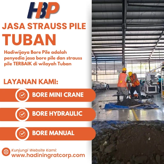 Jasa Bore Pile Tuban