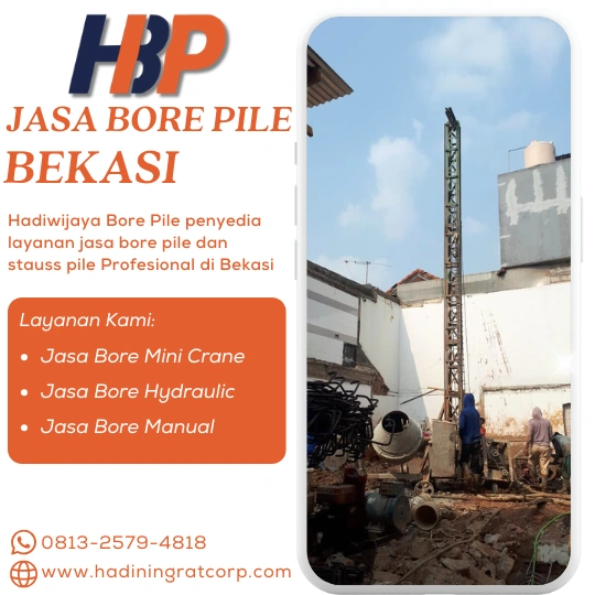 Jasa Bore Pile Bekasi