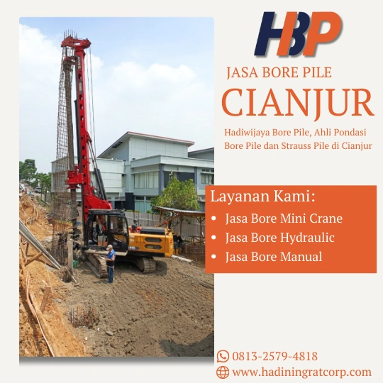 Jasa Bore Pile Cianjur