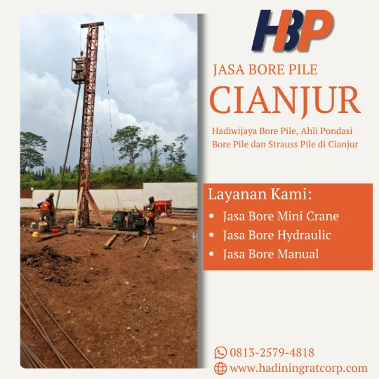 Jasa Bore Pile Cianjur