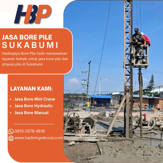 Jasa Bore Pile Sukabumi