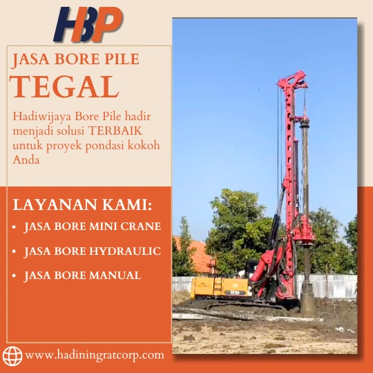 Jasa Bore Pile Tegal