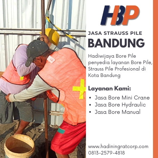 Jasa Bore Pile Bandung
