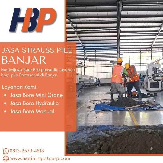 Jasa Bore Pile di Banjar