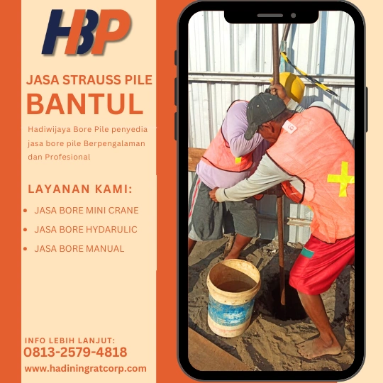 Jasa Bore Pile Bantul