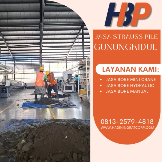 Jasa Bore Pile Gunungkidul